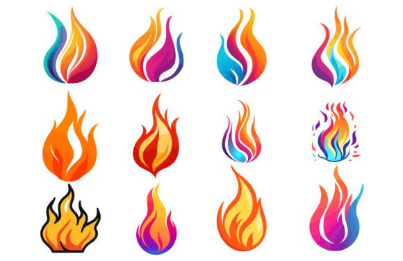 Download Fire Flame Set Illustration - Flame Collection