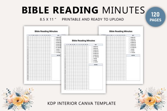 Download Bible Reading Minutes Canva Template - Premium Resources