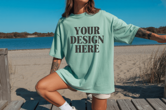 Download Comfort Colors 1717 T-shirt Mockup 62 - Shirt mockup Collection