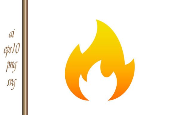 Download Fire Icon Stencil Flame Clupart Vector - Flame Collection