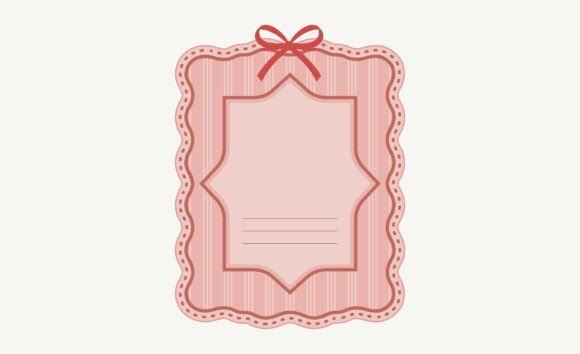 Download Coquette Bow Border Frame Clipart SVG - Coquette bow border Collection