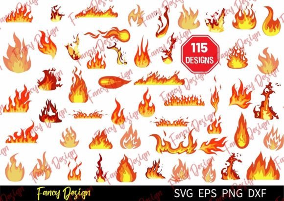 Download Fire Flames Svg, Flame Svg, Fire Clipart - Flame Collection
